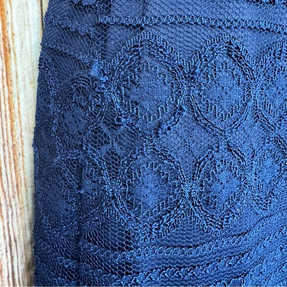 Forever 21 Blue Lace Overlay Dress - Picture 10 of 13